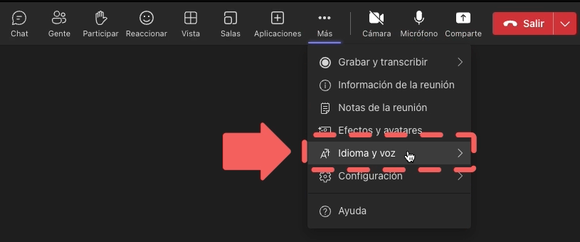 Herramientas para videollamadas en Microsoft Teams